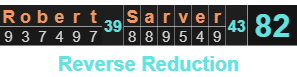 Robert Sarver = 82 Reverse