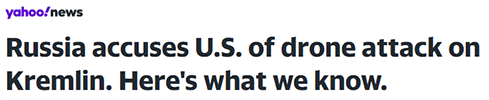 Russia accuses U.S. of drone attack on Kremlin. Here's what we know.