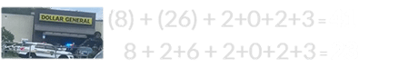 (8) + (26) + 2+0+2+3 = 41 and 8 + 2+6 + 2+0+2+3 = 23