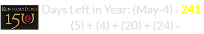 (5) + (4) + (20) + (24) = 53