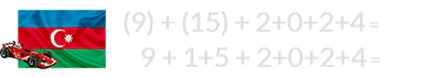 (9) + (15) + 2+0+2+4 = 32 and 9 + 1+5 + 2+0+2+4 = 23