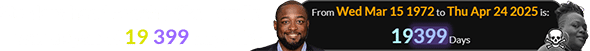 Steelers head coach Mike Tomlin was a span of 19,399 days old: