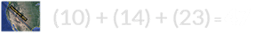 (10) + (14) + (23) = 47