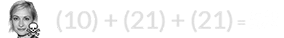 (10) + (21) + (21) = 52