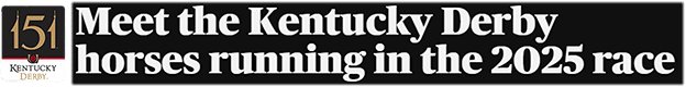 Meet the Kentucky Derby horses running in the 2025 race