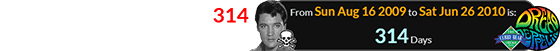 The Cubby Bear show was 314 days after Elvis’s death date: