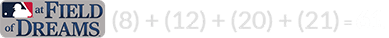 (8) + (12) + (20) + (21) = 61