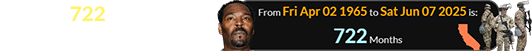 It’s been 722 months since Rodney King was born: