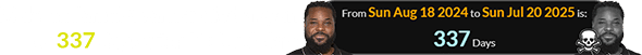 Malcom Jamal-Warner died a span of 337 days after his birthday: