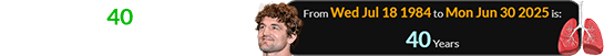 Askren was 40 years old for the duration of his illness: