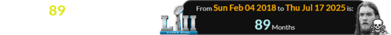 It’s been 89 months since he earned his Super Bowl ring: