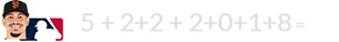 5 + 2+2 + 2+0+1+8 = 20