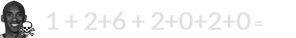 1 + 2+6 + 2+0+2+0 = 13