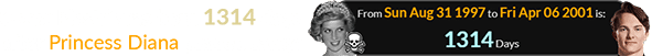 Oscar Piastri was born 1314 days after Princess Diana passed away: