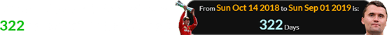 Charles Leclerc’s first win was 322 days after Kirk’s birthday: