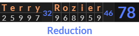 "Terry Rozier" = 78 (Reduction)