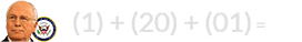 (1) + (20) + (01) = 22