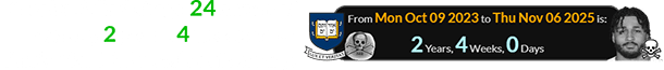 Kneeland died at age 24 a span of exactly 2 years, 4 weeks after Yale’s ‘Skull & Bones’ anniversary: