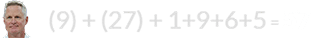 (9) + (27) + 1+9+6+5 = 57