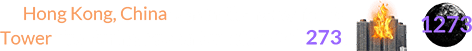 Hong Kong, China was in the news for its Tower fire during Brown Lunation # 1,273: