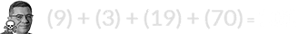 5 + 8 + 2+0+2+5 = 22
