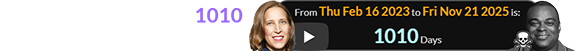Wilson died a span of 1010 days after Susan left YouTube: