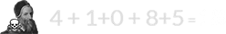 4 + 1+0 + 8+5 = 18
