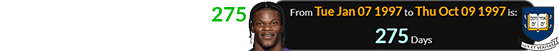 Lamar Jackson was born 275 days before Yale’s anniversary: