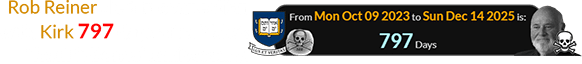 Rob Reiner died in connection with Kirk 797 days after Yale’s ‘Skull & Bones’ anniversary: