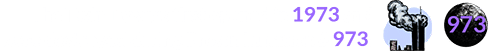 The Twin Towers first opened in 1973 and were destroyed during Brown Lunation # 973: