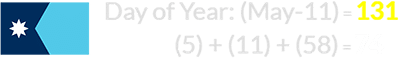 (5) + (11) + (58) = 74