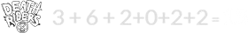 3 + 6 + 2+0+2+2 = 15