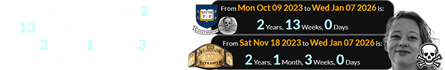 The shooting was exactly 2 years, 13 weeks after Yale’s big date and 2 years, 1 month, 3 weeks after the title was unveiled: