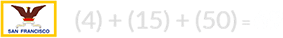(4) + (15) + (50) = 69