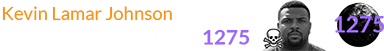 Kevin Lamar Johnson was killed during Brown Lunation # 1275: