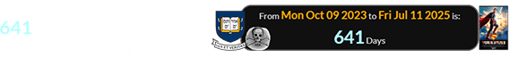 Superman made it to theaters 641 days after Yale’s ‘Skull & Bones’ anniversary:
