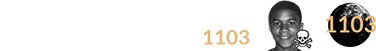 Trayvon Martin was killed during Brown Lunation # 1103: