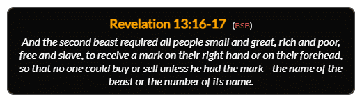 Revelation 13:16-17