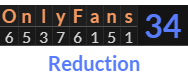 "OnlyFans" = 34 (Reduction)