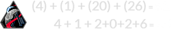 (4) + (1) + (20) + (26) = 51