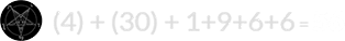 (4) + (30) + 1+9+6+6 = 56