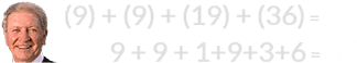 (9) + (9) + (19) + (36) = 73 and 9 + 9 + 1+9+3+6 = 37