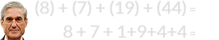 (8) + (7) + (19) + (44) = 78 and 8 + 7 + 1+9+4+4 = 33