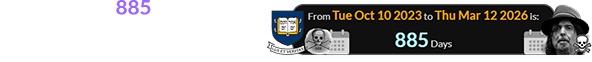 There were 885 days between Yale’s ‘Skull & Bones’ anniversary and Campbell’s passing: