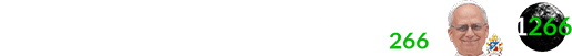 Francis was replaced as the Pope by Robert Francis Prevost during Brown Lunation # 1,266: