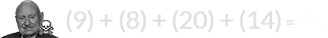 (9) + (8) + (20) + (14) = 51