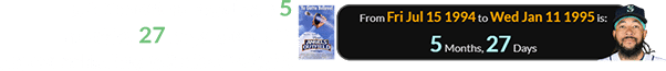 J.P. Crawford was born 5 months, 27 days after J.P. appeared in Angels in the Outfield: