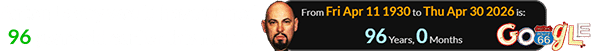 Anton LaVey would have turned 96 years old earlier this month: