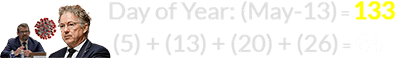 (5) + (13) + (20) + (26) = 64