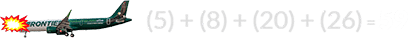 (5) + (8) + (20) + (26) = 59